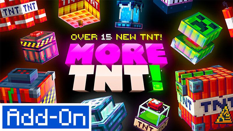 More TNT AddOn on the Minecraft Marketplace by Tsunami Studios
