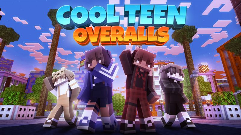 Cool Teen Overalls on the Minecraft Marketplace by Giggle Block Studios Cool Teen Overalls on the Minecraft Marketplace by Giggle Block Studios