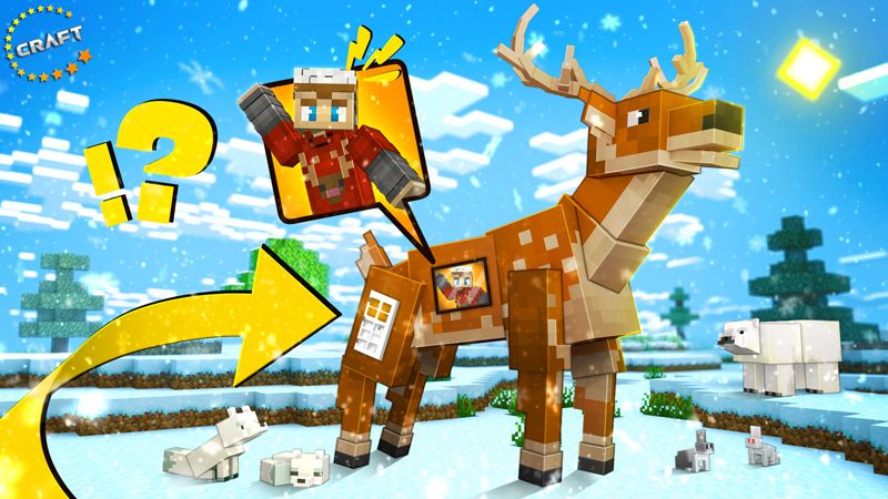 Reindeer Simulator on the Minecraft Marketplace by The Craft Stars Reindeer Simulator on the Minecraft Marketplace by The Craft Stars