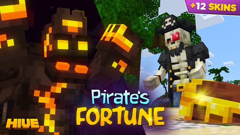 Pirates Fortune on the Minecraft Marketplace by The Hive Pirates Fortune on the Minecraft Marketplace by The Hive