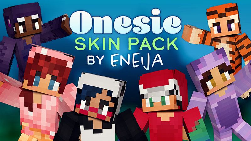 Onesie Skin Pack on the Minecraft Marketplace by Eneija Onesie Skin Pack on the Minecraft Marketplace by Eneija