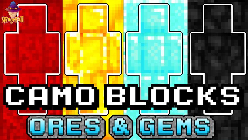 Camo Blocks Ores  Gems on the Minecraft Marketplace by Magefall