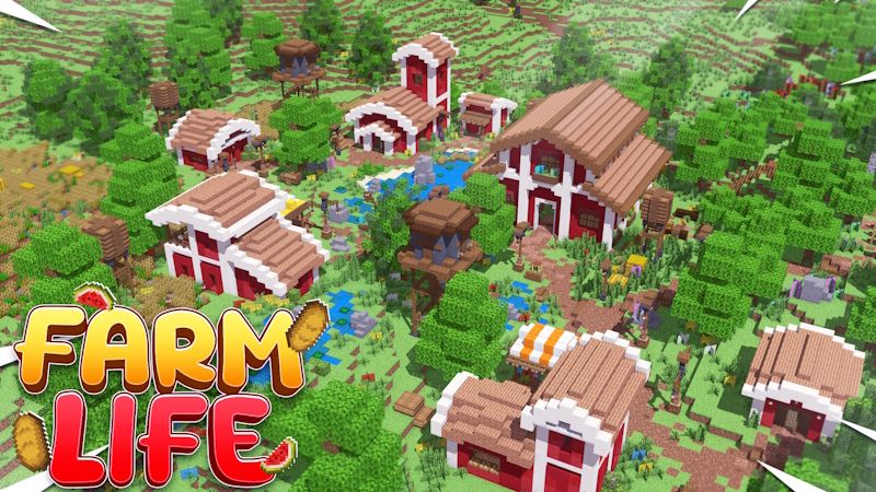 Farm Life on the Minecraft Marketplace by Pixell Studio