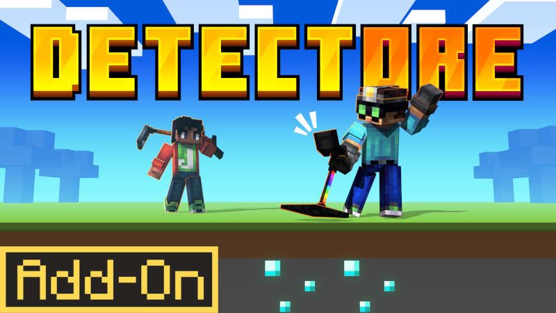 DetectOre AddOn on the Minecraft Marketplace by Jigarbov Productions