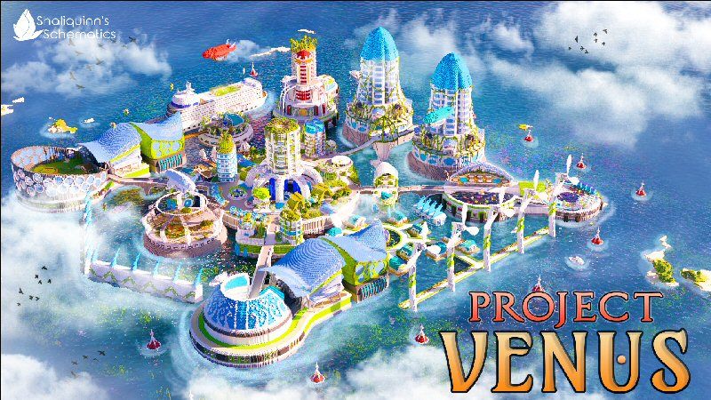 Project Venus on the Minecraft Marketplace by Shaliquinn's Schematics