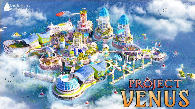Project Venus on the Minecraft Marketplace by Shaliquinn's Schematics Project Venus on the Minecraft Marketplace by Shaliquinn's Schematics