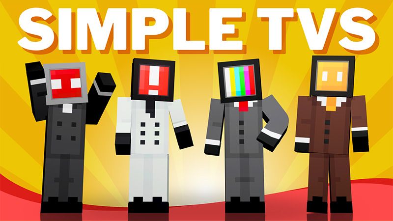 Simple TVs on the Minecraft Marketplace by Box Build