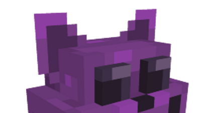 Purple Cat Head on the Minecraft Marketplace by Senior Studios