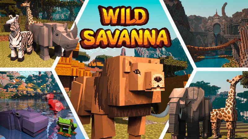 Wild Savanna by BLOCKLAB Studios (Minecraft Marketplace Map ...