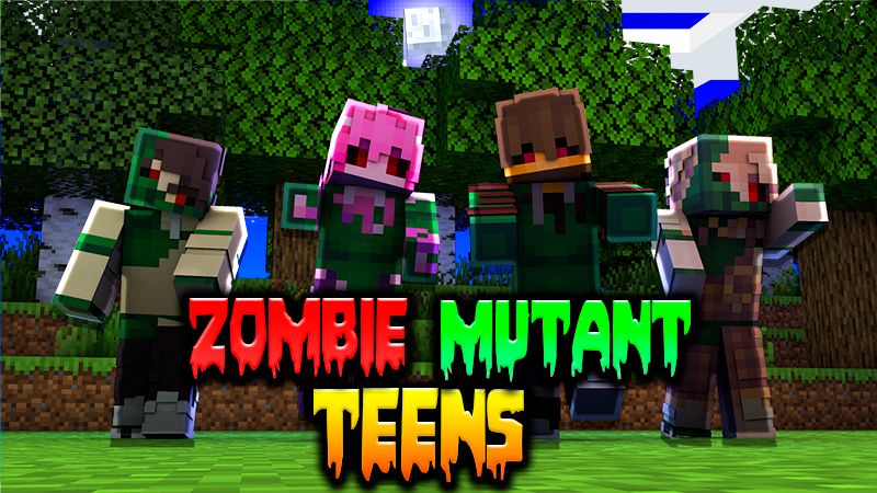 Zombie Mutant Teens on the Minecraft Marketplace by PixelOneUp