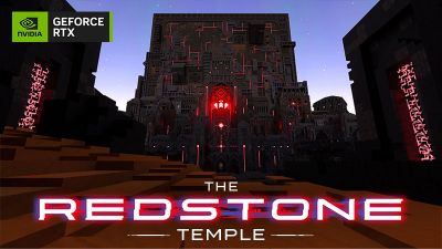 The Redstone Temple on the Minecraft Marketplace by Gamemode One