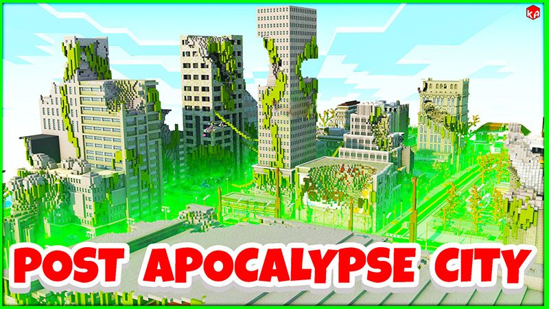Post Apocalypse City Bunker on the Minecraft Marketplace by KA Studios