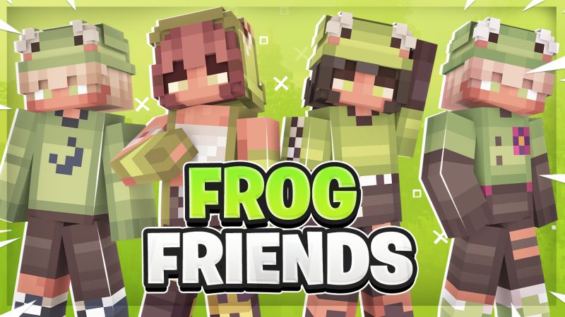Frog Friends on the Minecraft Marketplace by HeroPixels Frog Friends on the Minecraft Marketplace by HeroPixels