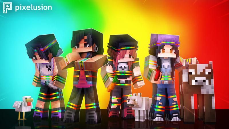 RGB Rebels by Pixelusion (Minecraft Skin Pack) - Minecraft Marketplace
