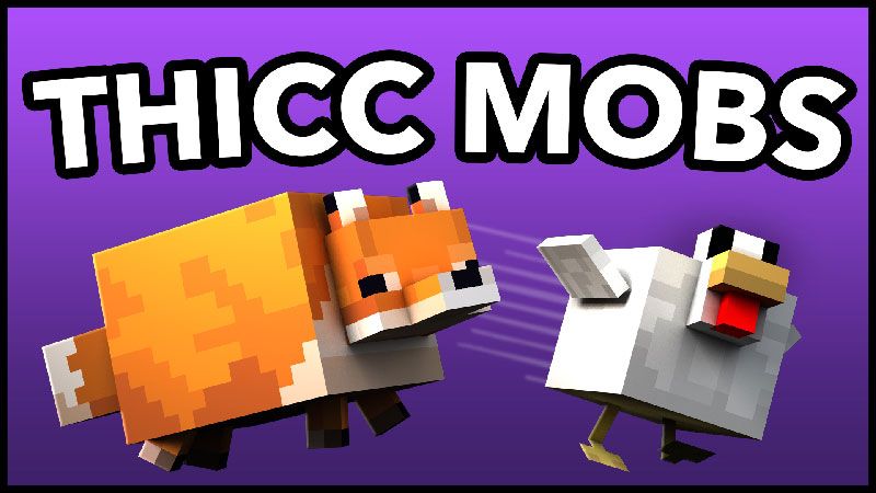Thicc Mobs on the Minecraft Marketplace by Minetite