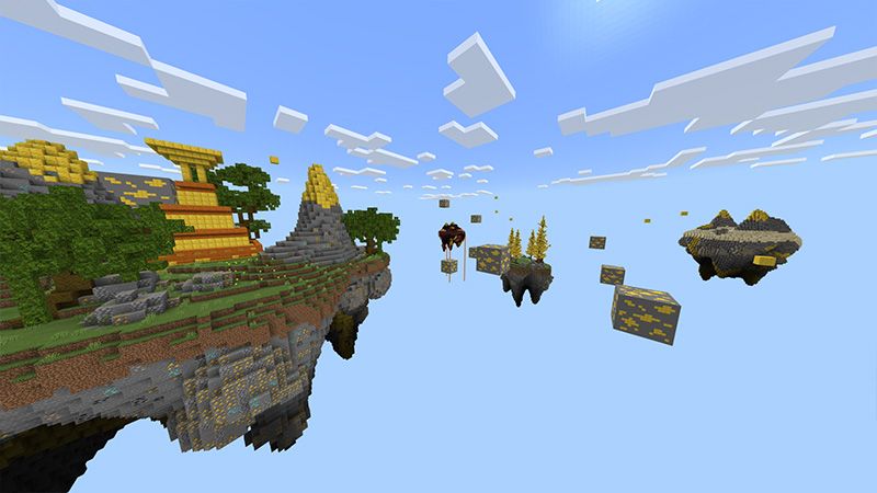 Golden Skyblock by Odyssey Builds