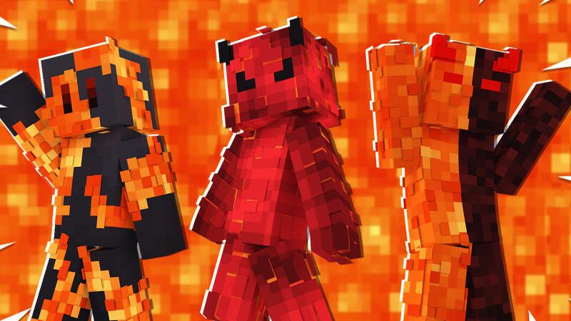 Lava Burn on the Minecraft Marketplace by 2-Tail Productions Lava Burn on the Minecraft Marketplace by 2-Tail Productions