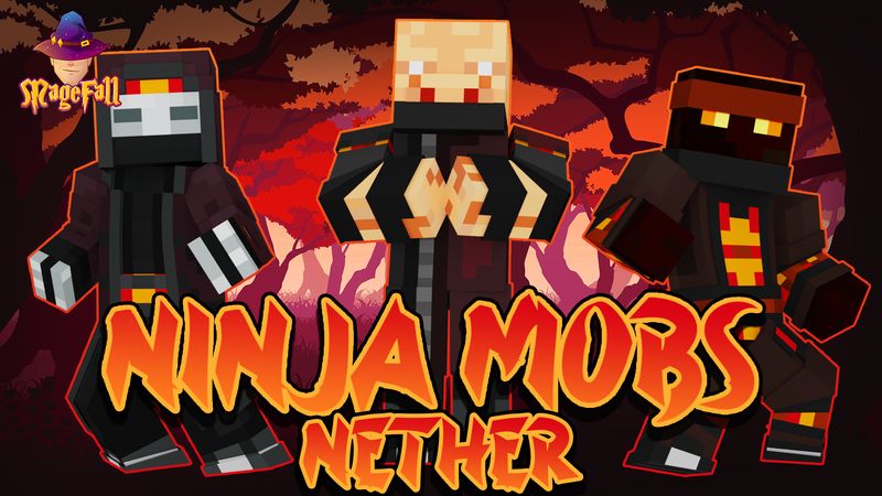 Ninja Mobs Nether on the Minecraft Marketplace by Magefall Ninja Mobs Nether on the Minecraft Marketplace by Magefall