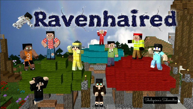 Raven-haired Skin Pack