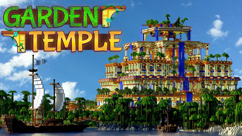 Garden Temple on the Minecraft Marketplace by BTWN Creations Garden Temple on the Minecraft Marketplace by BTWN Creations