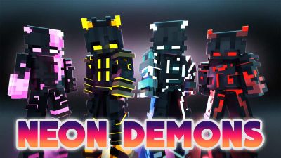 Neon Demons on the Minecraft Marketplace by Eescal Studios