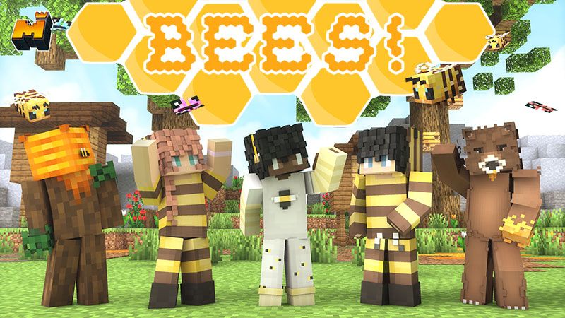 realistic bee Minecraft Mob Skin