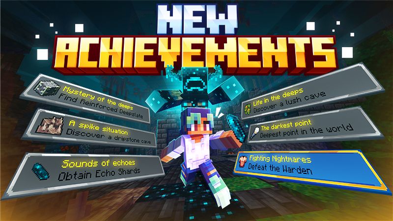SURVIVAL BUT NEW ACHIEVEMENTS on the Minecraft Marketplace by Mythicus