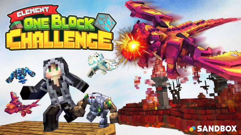 Element One Block Challenge on the Minecraft Marketplace by Sandbox Network Element One Block Challenge on the Minecraft Marketplace by Sandbox Network