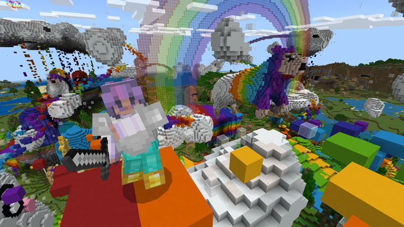 Rainbow World by CubeCraft Games