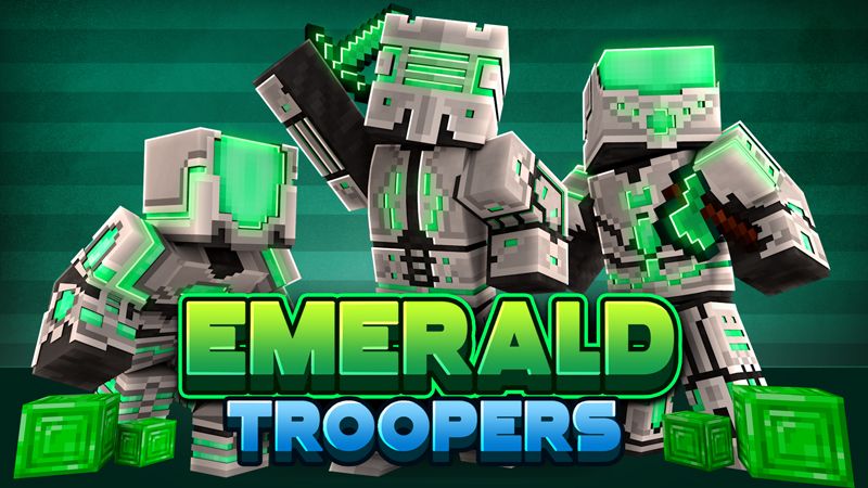 Emerald Troopers on the Minecraft Marketplace by GoE-Craft
