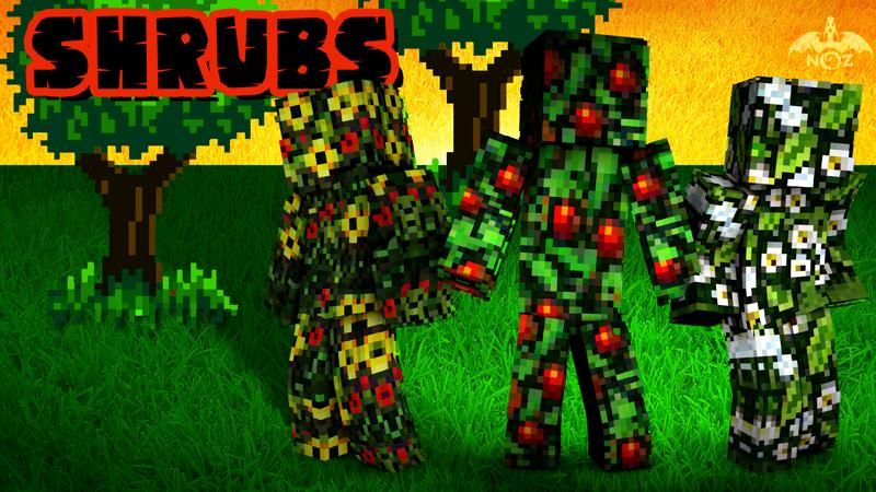 Shrubs on the Minecraft Marketplace by Dragnoz