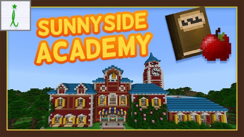 Sunnyside Academy on the Minecraft Marketplace by Imagiverse Sunnyside Academy on the Minecraft Marketplace by Imagiverse