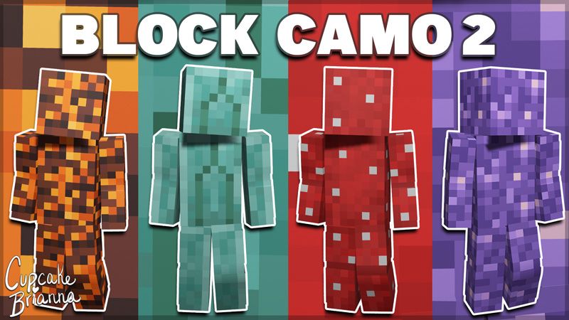 Block Camo 2 Skin Pack on the Minecraft Marketplace by CupcakeBrianna