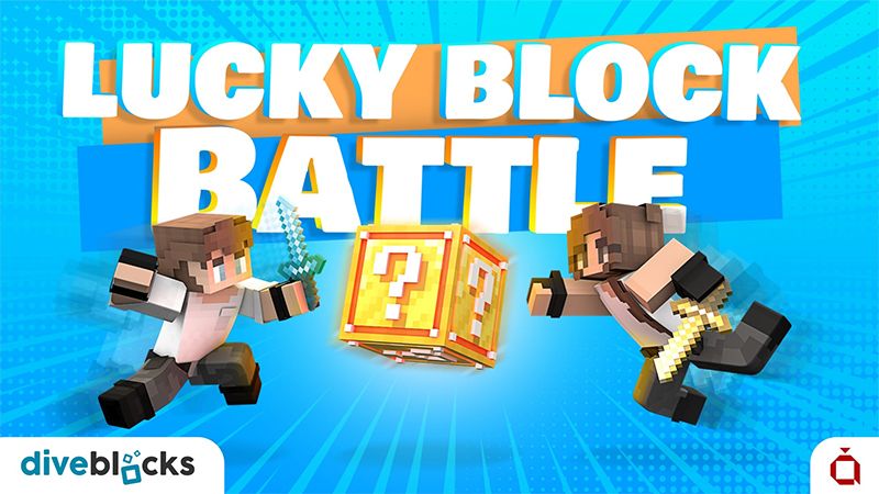 Lucky Block Battle on the Minecraft Marketplace by Diveblocks Lucky Block Battle on the Minecraft Marketplace by Diveblocks