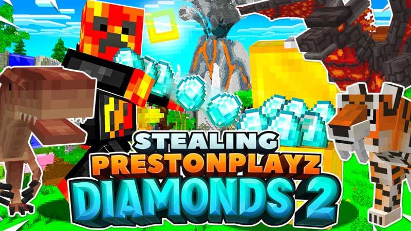 Stealing Prestons Diamonds 2 on the Minecraft Marketplace by Meatball Inc