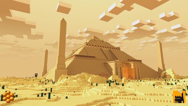 Ultimate Pyramid Base on the Minecraft Marketplace by Block Factory Ultimate Pyramid Base on the Minecraft Marketplace by Block Factory