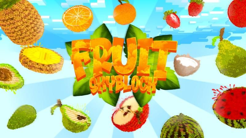 Fruit Skyblock on the Minecraft Marketplace by DogHouse Fruit Skyblock on the Minecraft Marketplace by DogHouse
