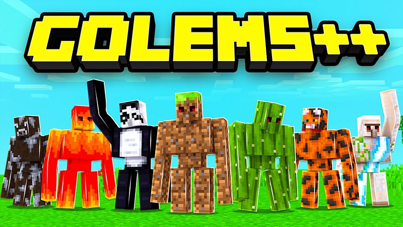 GOLEMS on the Minecraft Marketplace by ChewMingo