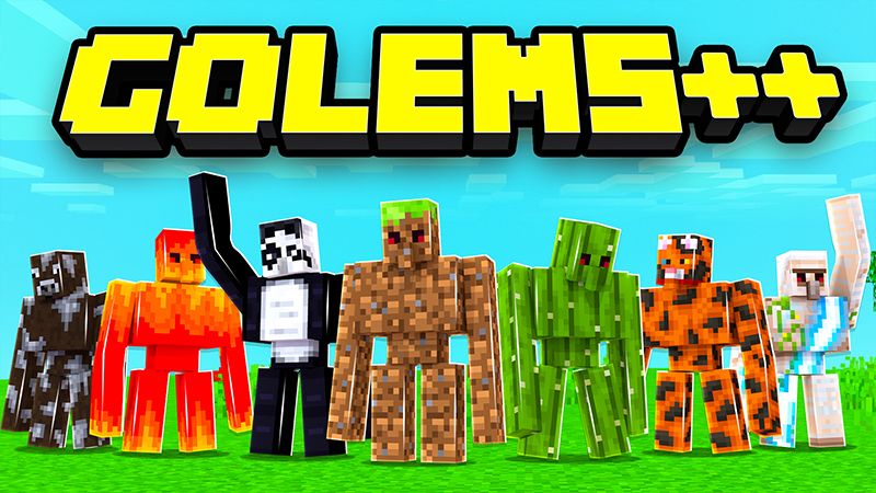 GOLEMS on the Minecraft Marketplace by ChewMingo GOLEMS on the Minecraft Marketplace by ChewMingo