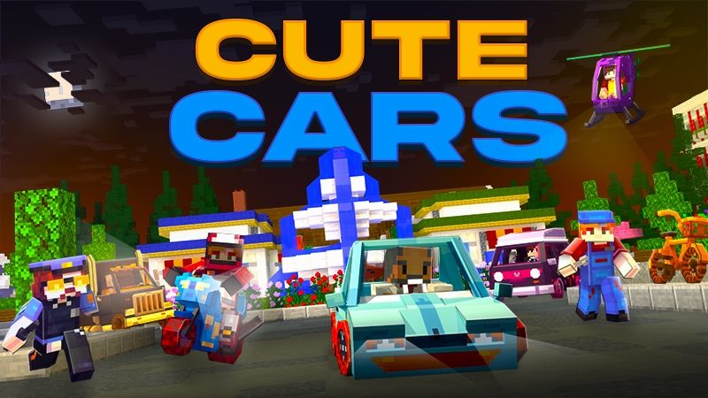 Cute Cars on the Minecraft Marketplace by Kubo Studios Cute Cars on the Minecraft Marketplace by Kubo Studios