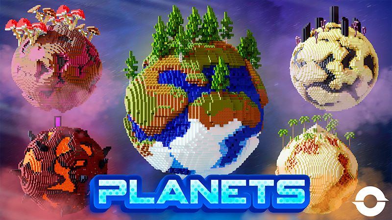 Minecraft planets