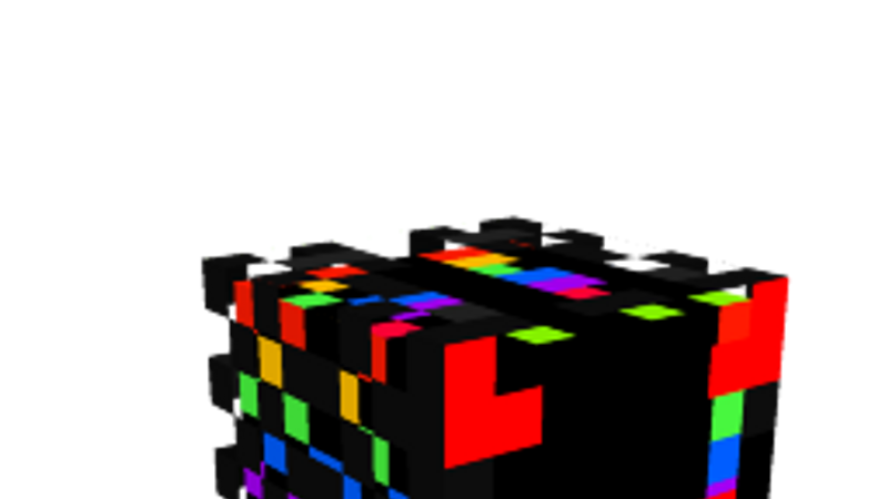 RGB Particle Head on the Minecraft Marketplace by Blocky
