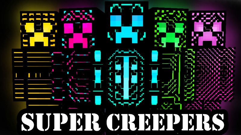 Super Creepers on the Minecraft Marketplace by Pixelationz Studios