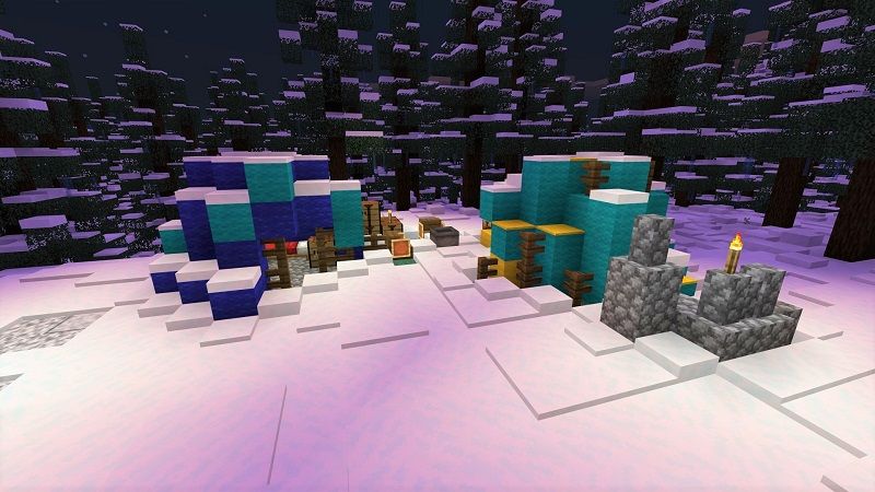 Simple Spawns: Winter Castle by Razzleberries