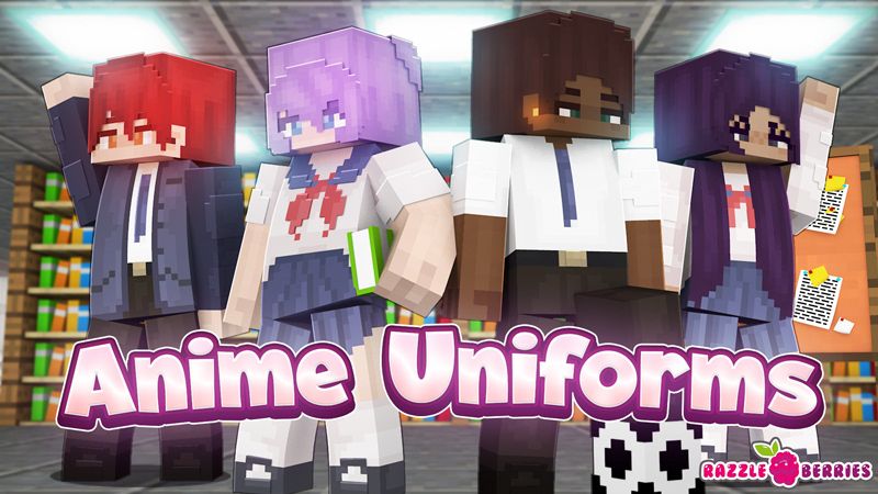 Anime Uniforms on the Minecraft Marketplace by Razzleberries Anime Uniforms on the Minecraft Marketplace by Razzleberries