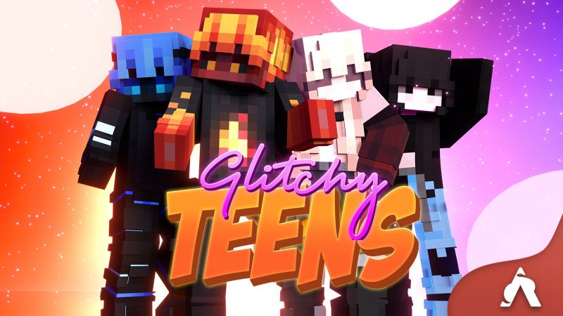 Glitchy Teens on the Minecraft Marketplace by Atheris Games Glitchy Teens on the Minecraft Marketplace by Atheris Games