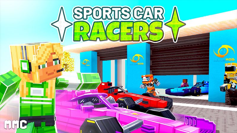 Sports Car Racers on the Minecraft Marketplace by Nexus Mob
