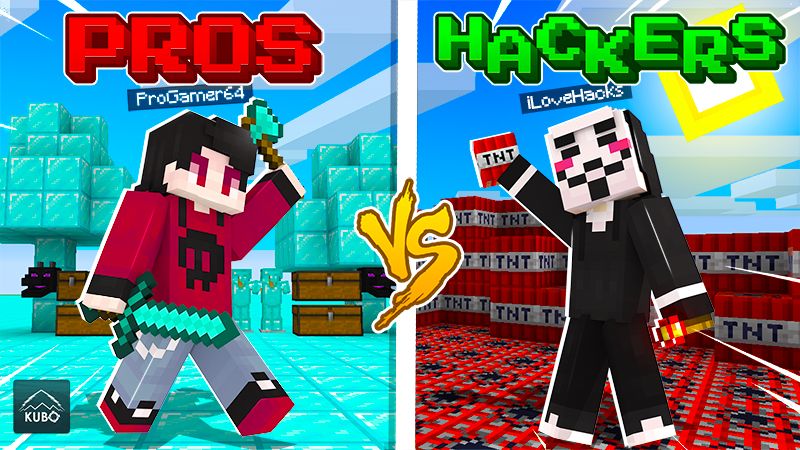 Pros Vs Hackers on the Minecraft Marketplace by Kubo Studios Pros Vs Hackers on the Minecraft Marketplace by Kubo Studios