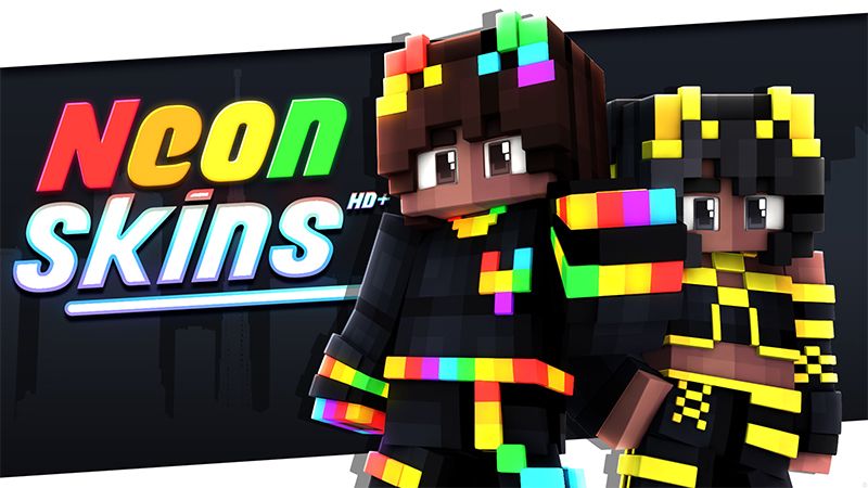 HD Neon Skins on the Minecraft Marketplace by Glowfischdesigns