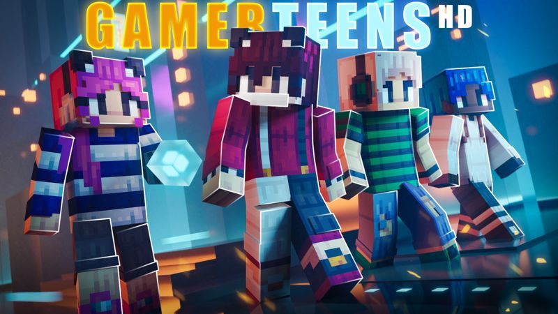 Gamer Teens HD on the Minecraft Marketplace by Block Factory Gamer Teens HD on the Minecraft Marketplace by Block Factory
